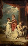 Sir Thomas Lawrence Children of Sir Samuel Fludyer Sweden oil painting artist